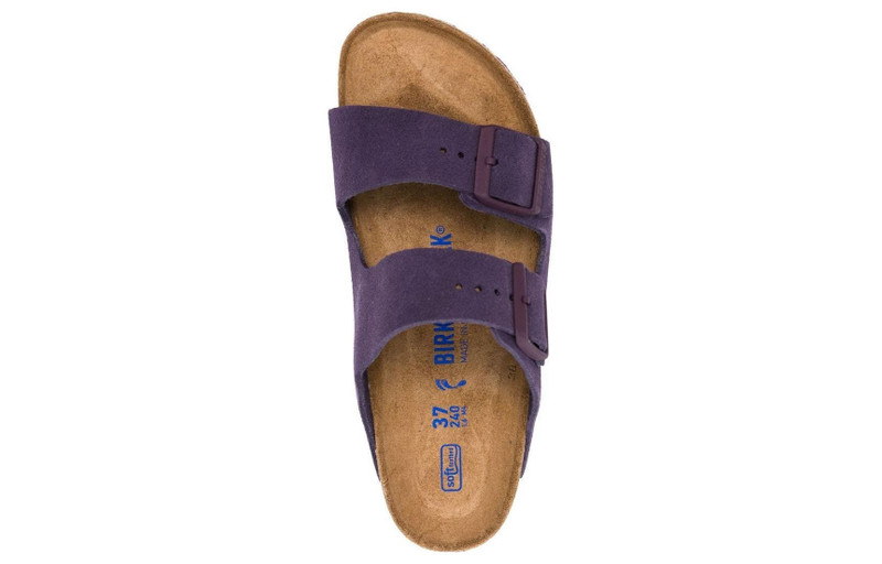 Birkenstock Arizona Soft Footbed Suede Leather Narrow Fit Sandals 'Wine' 1021265 3
