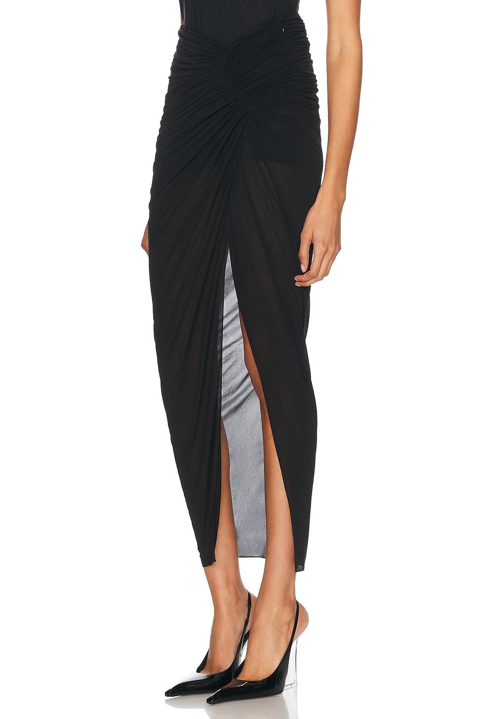 High Slit Maxi Skirt - 3