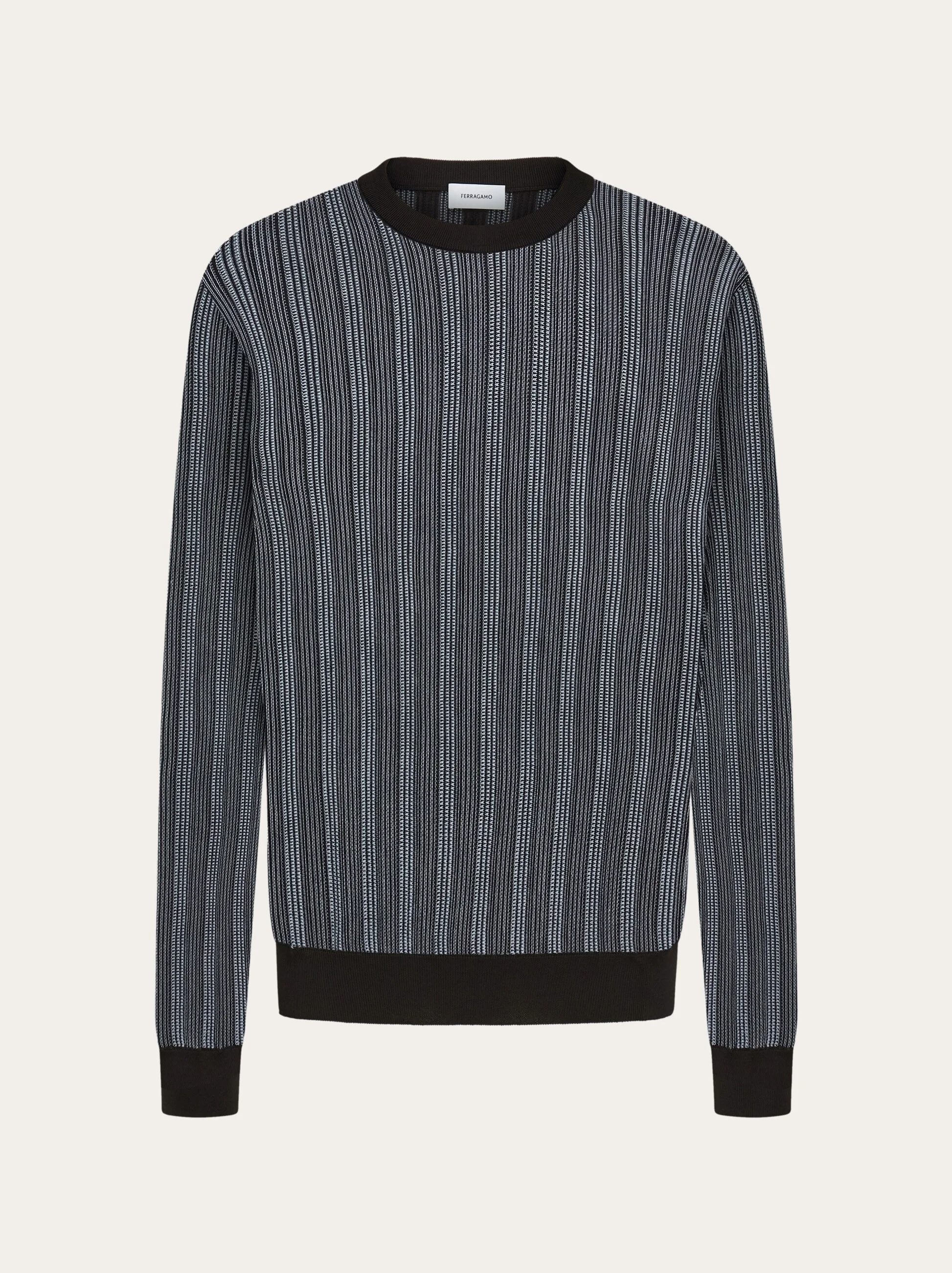 Crew neck sweater - 1