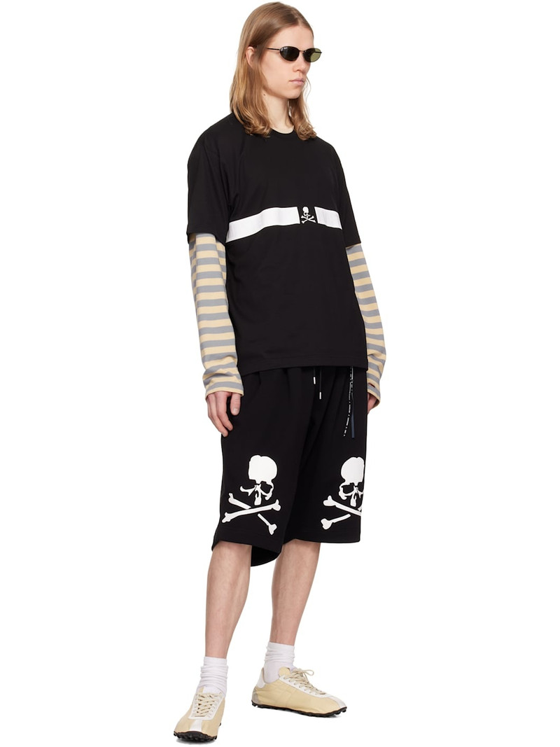 MASTERMIND WORLD Black MW UV T-shirt outlook