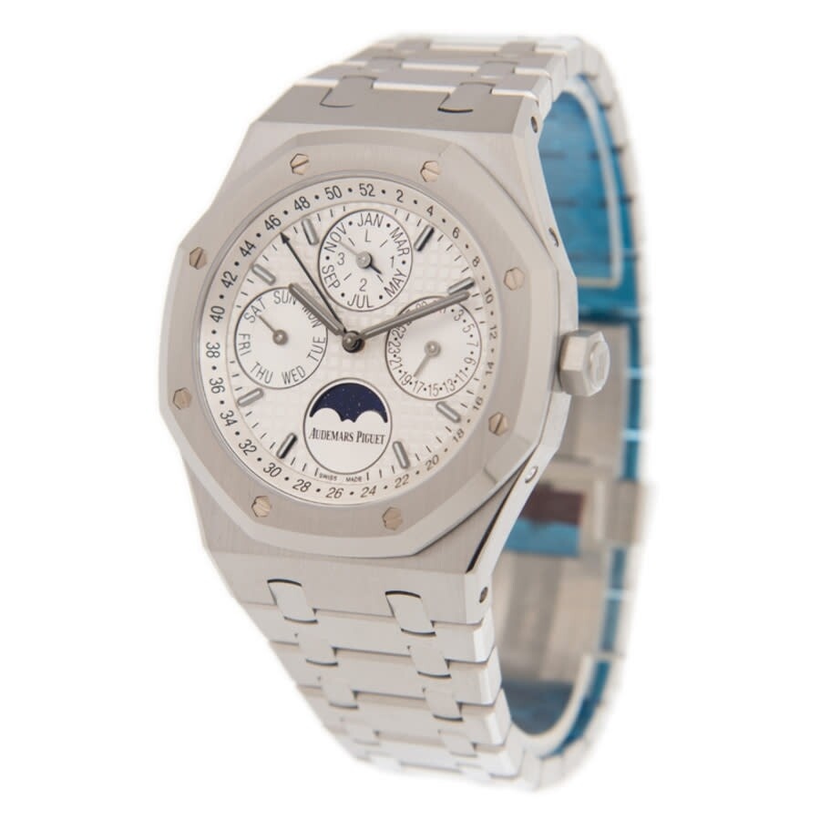Audemars Piguet Royal Oak Prepetual Calendar Silver Dial Automatic Men's Watch 26574ST.OO.1220ST.01 - 4
