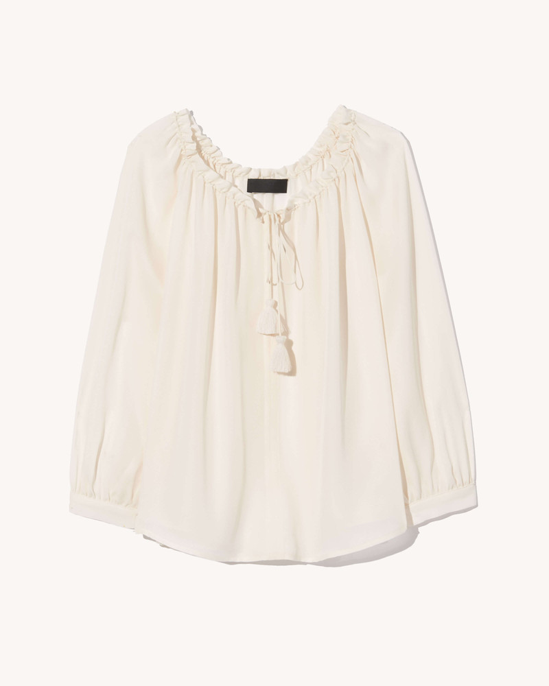 CARLEY S. SILK BLOUSE 1