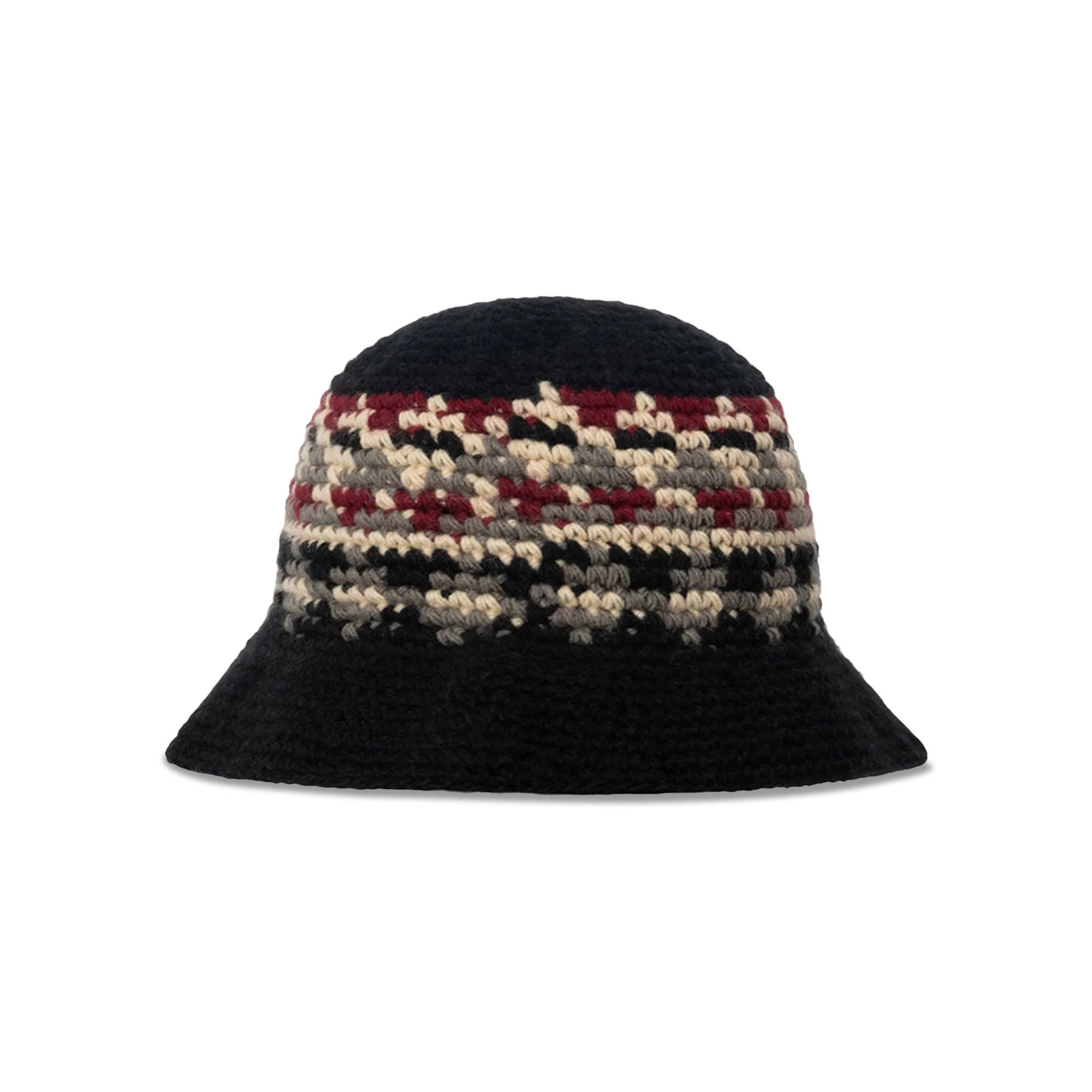 Stussy Fairisle Bucket Hat 'Black' - 2
