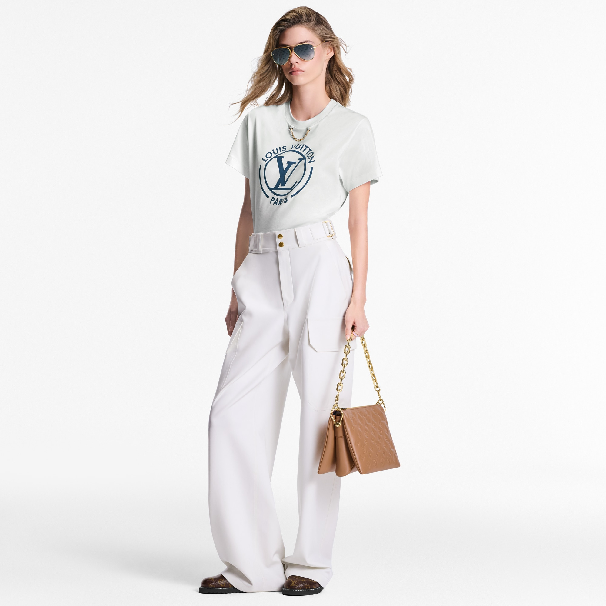 Flocked LV T-Shirt - 4