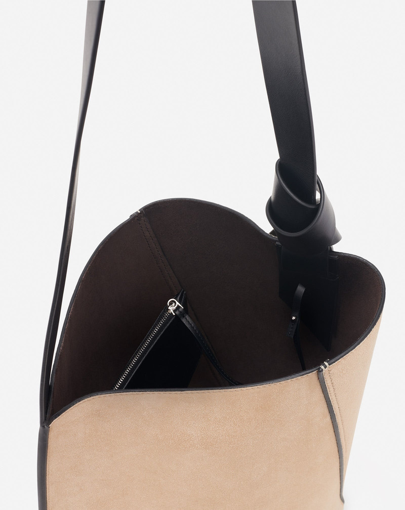 PM HOBO TIE BAG IN SUEDE 4