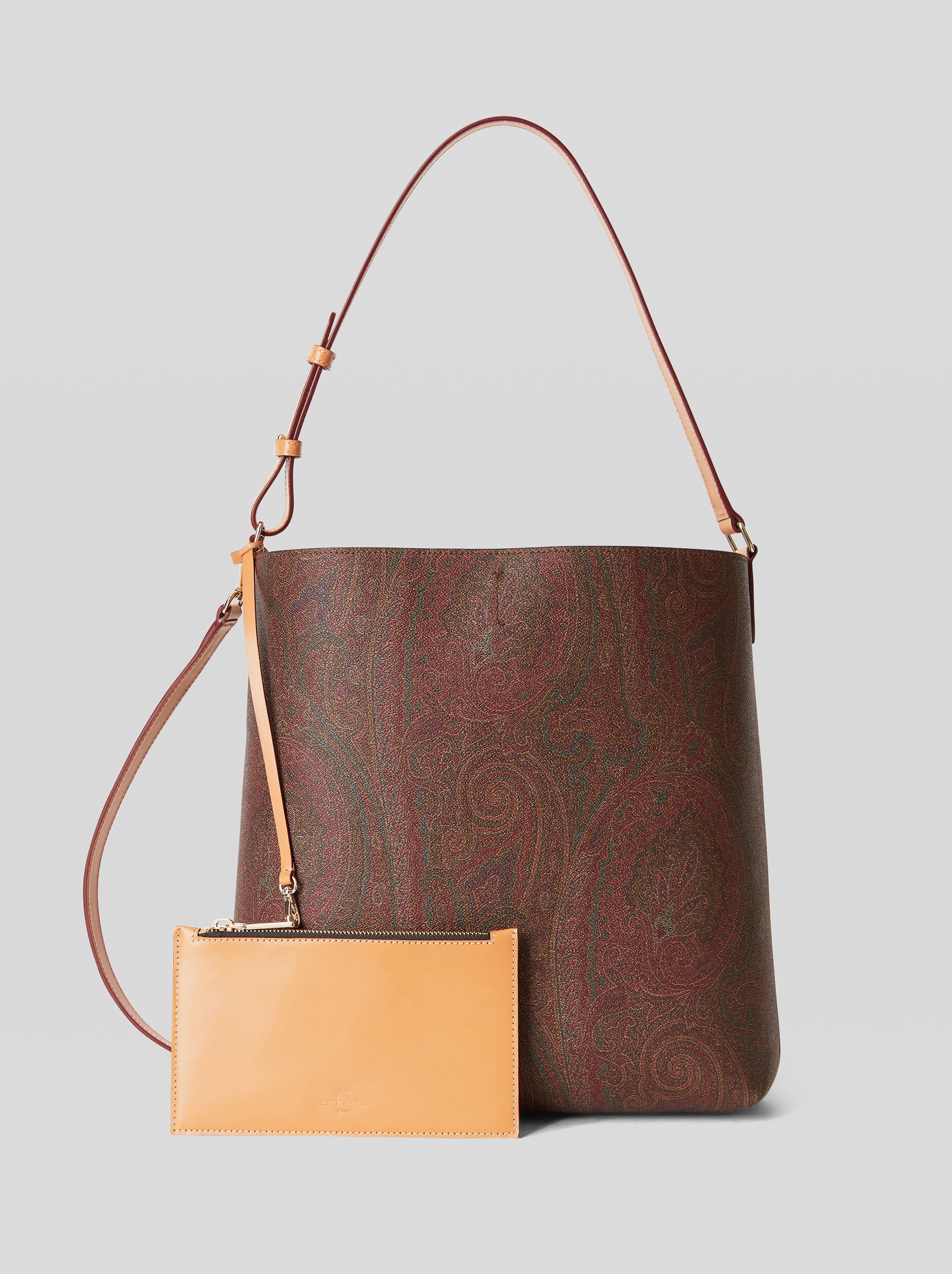 PAISLEY SHOPPING BAG WITH SHOULDER STRAP - 3