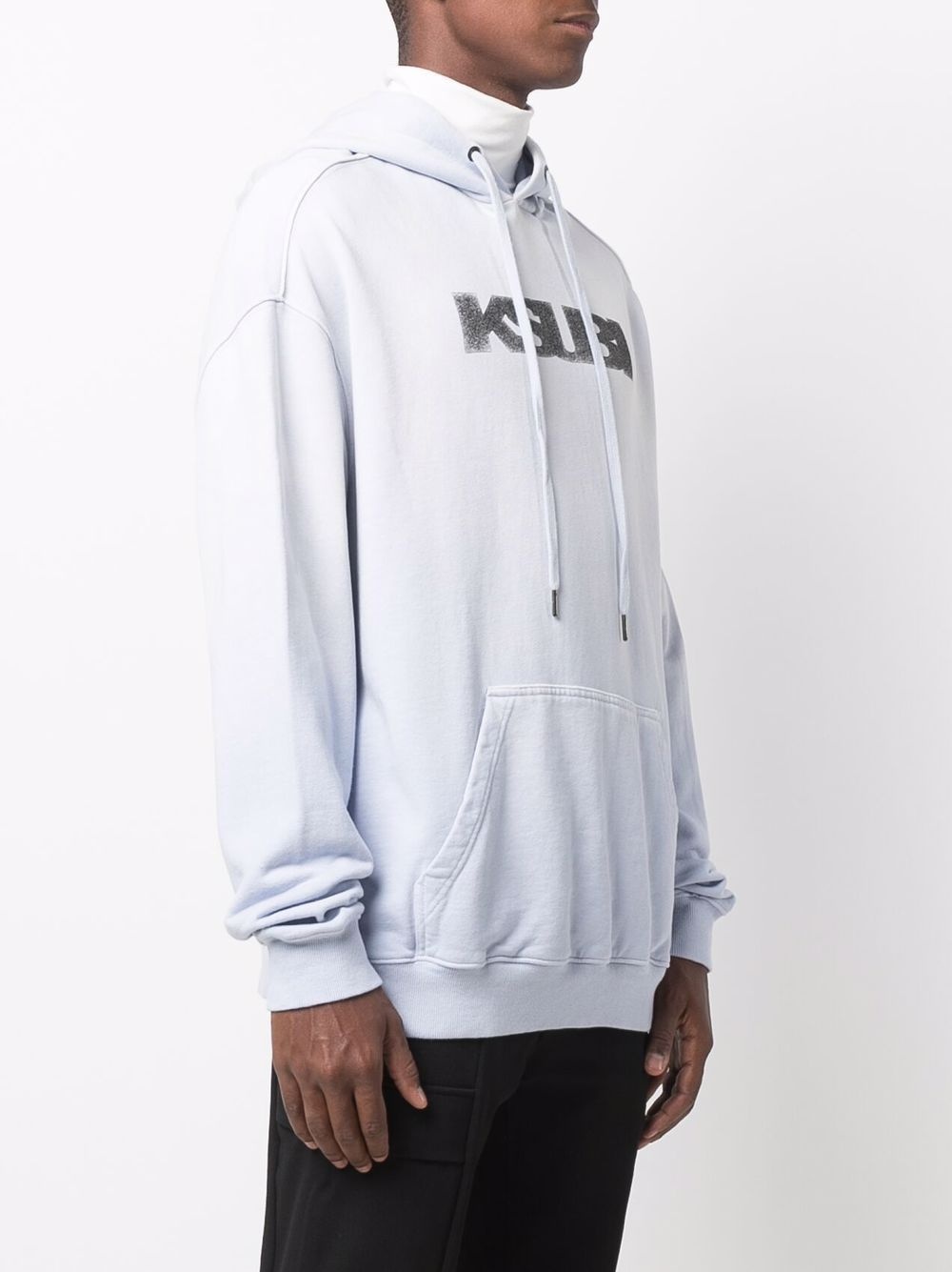 logo-print pullover hoodie - 3