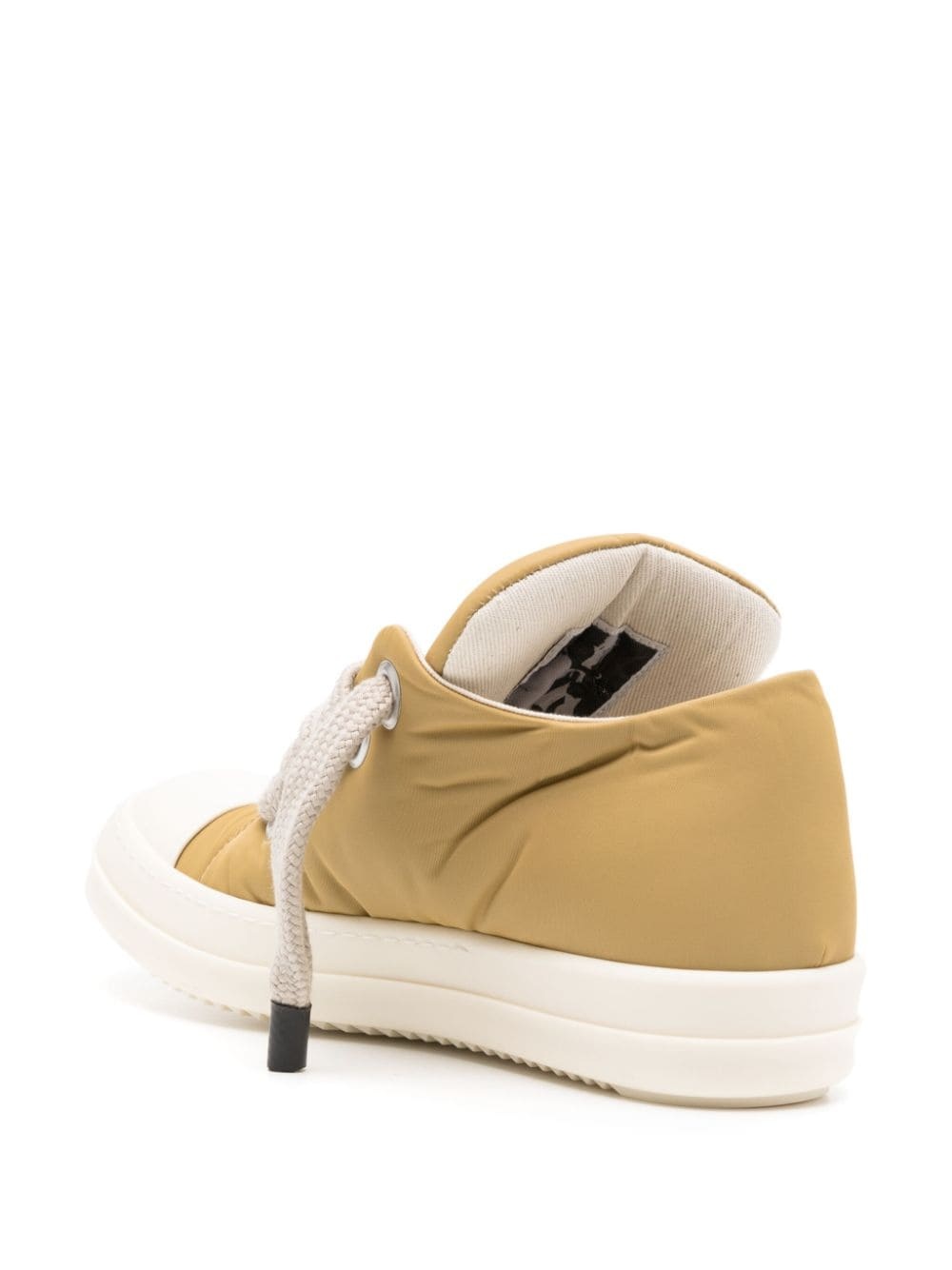 oversize-laces padded sneakers - 3