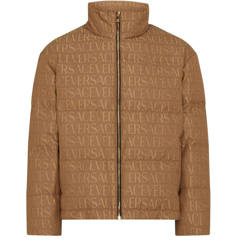 Versace Allover down jacket 1