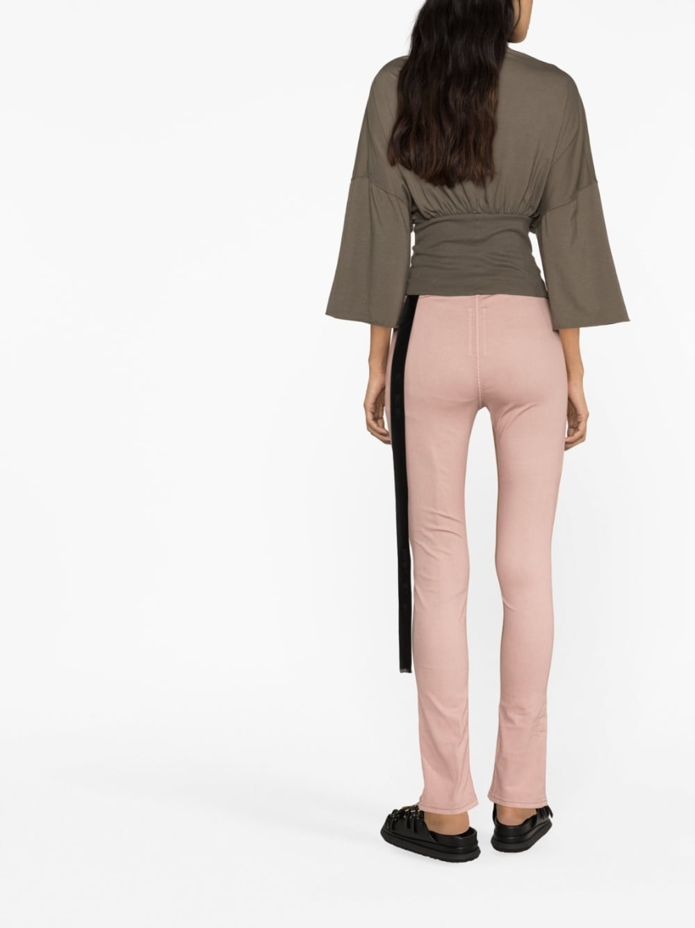 slit-detail leggings - 4
