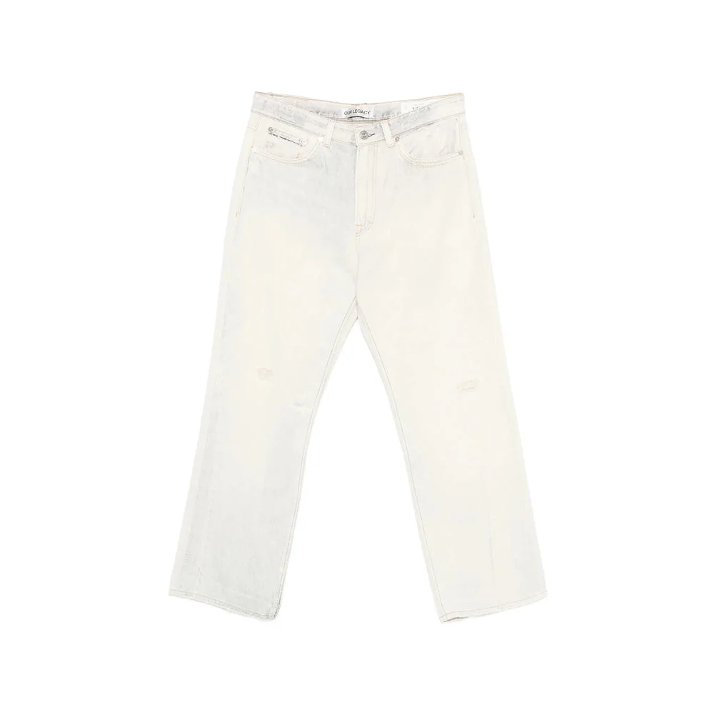 Our Legacy White Denim - Regular & Straight-Leg Jeans Men - 1