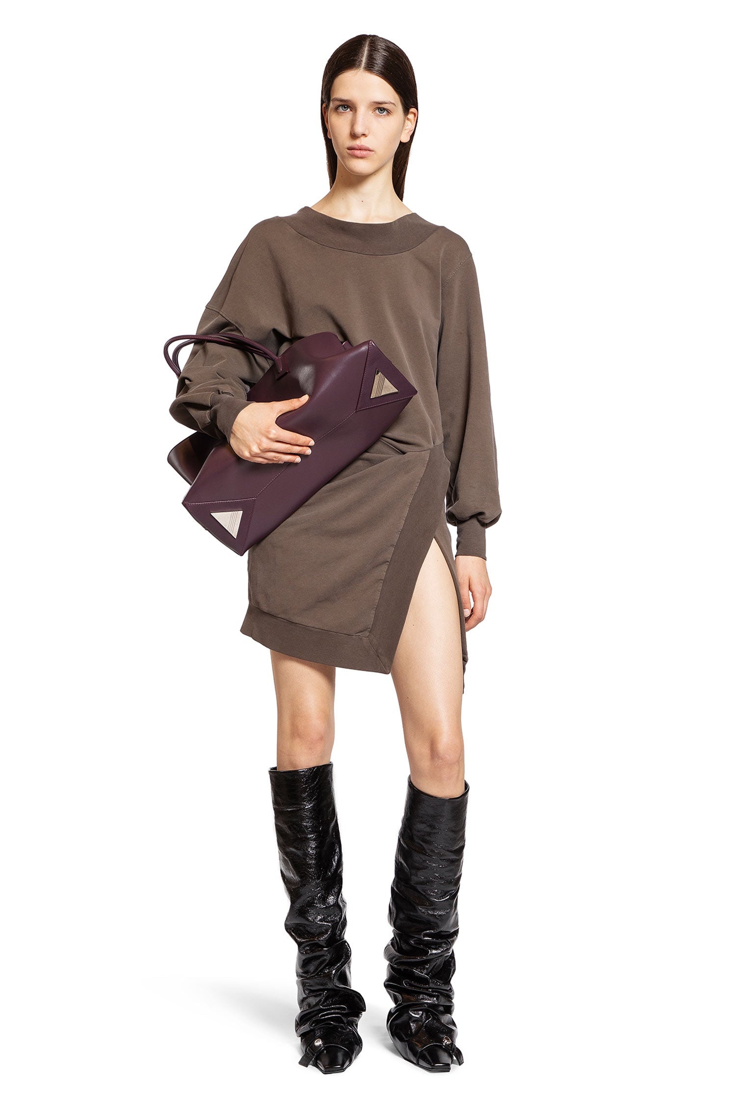 Light-American-Fleece-Mini-Dress - 4