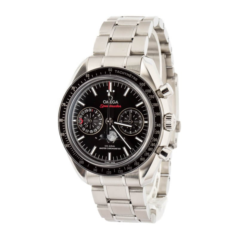 Omega Speedmaster Black Moonphase Dial - 2