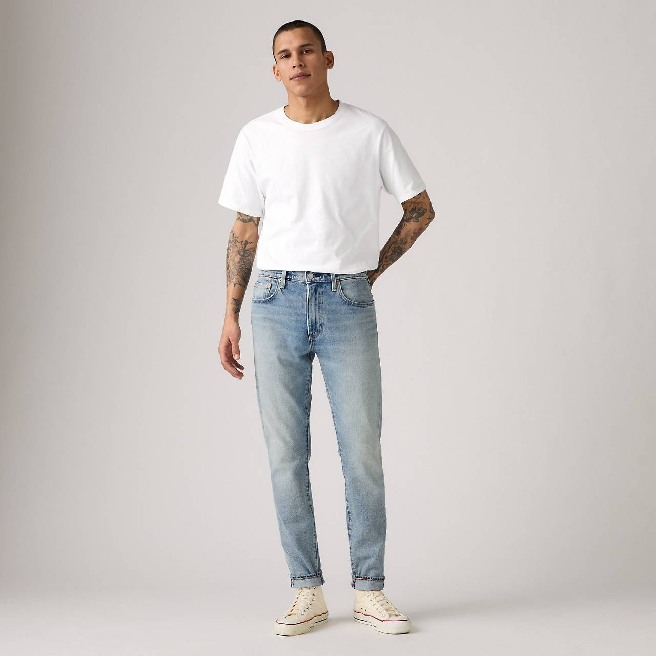 512™ SLIM TAPER FIT SELVEDGE MEN'S JEANS - 2