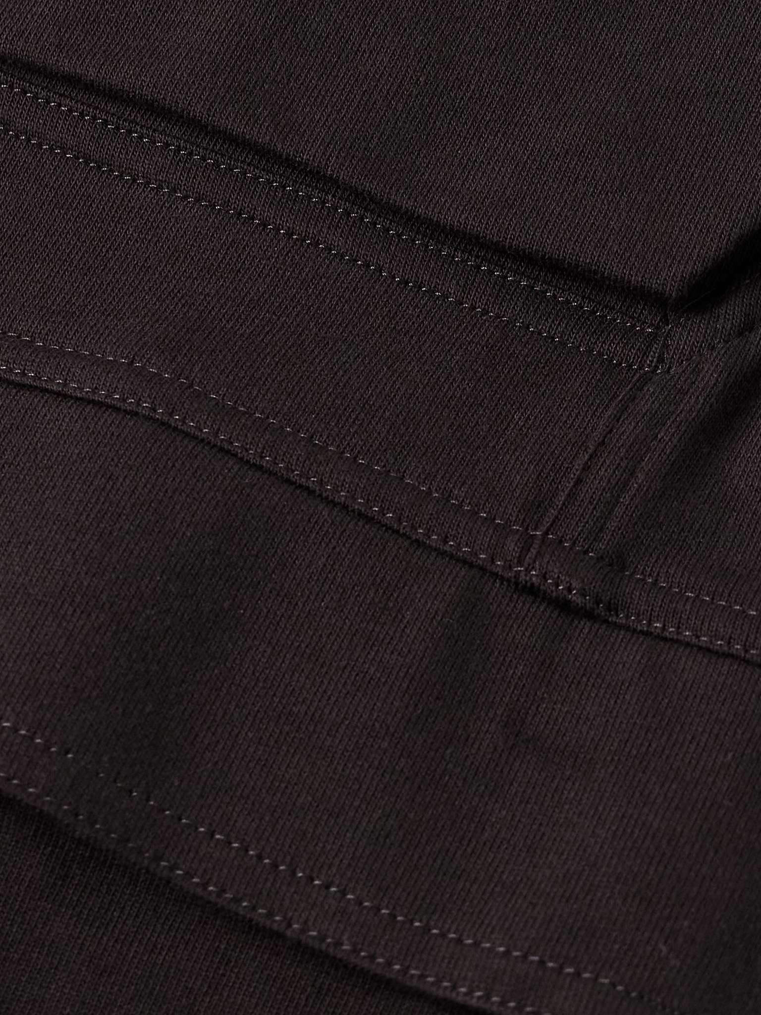 Mastodon Megacargo Tapered Cotton-Jersey Drawstring Trousers - 4