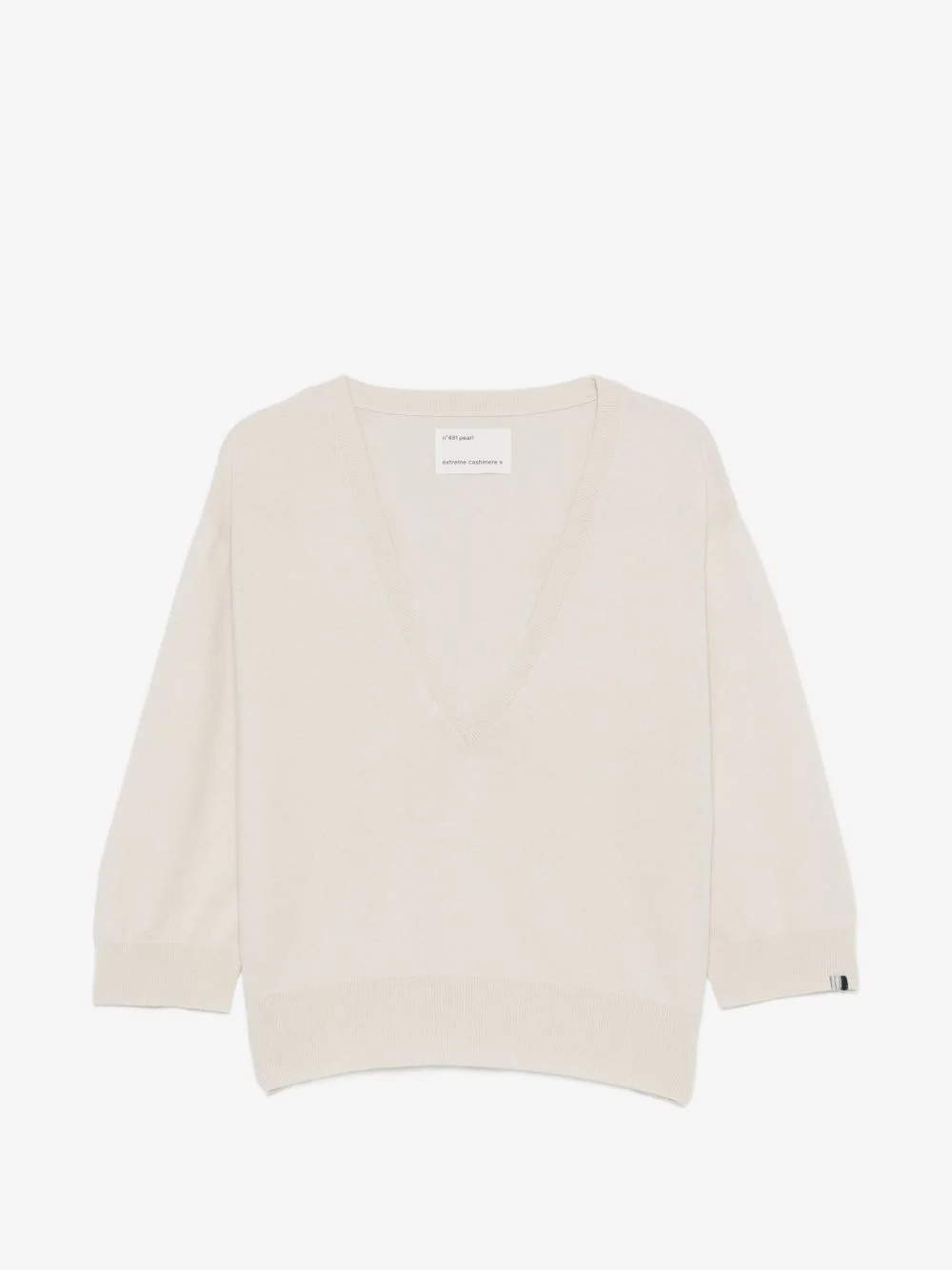 Pearl V-neck sweater - 1