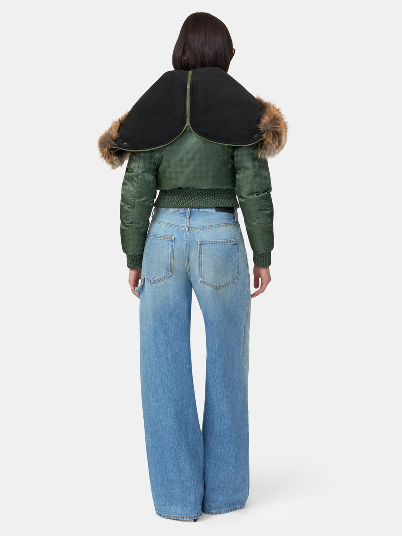WOMEN'S MA QUAD HOODED DOWN JACKET 4