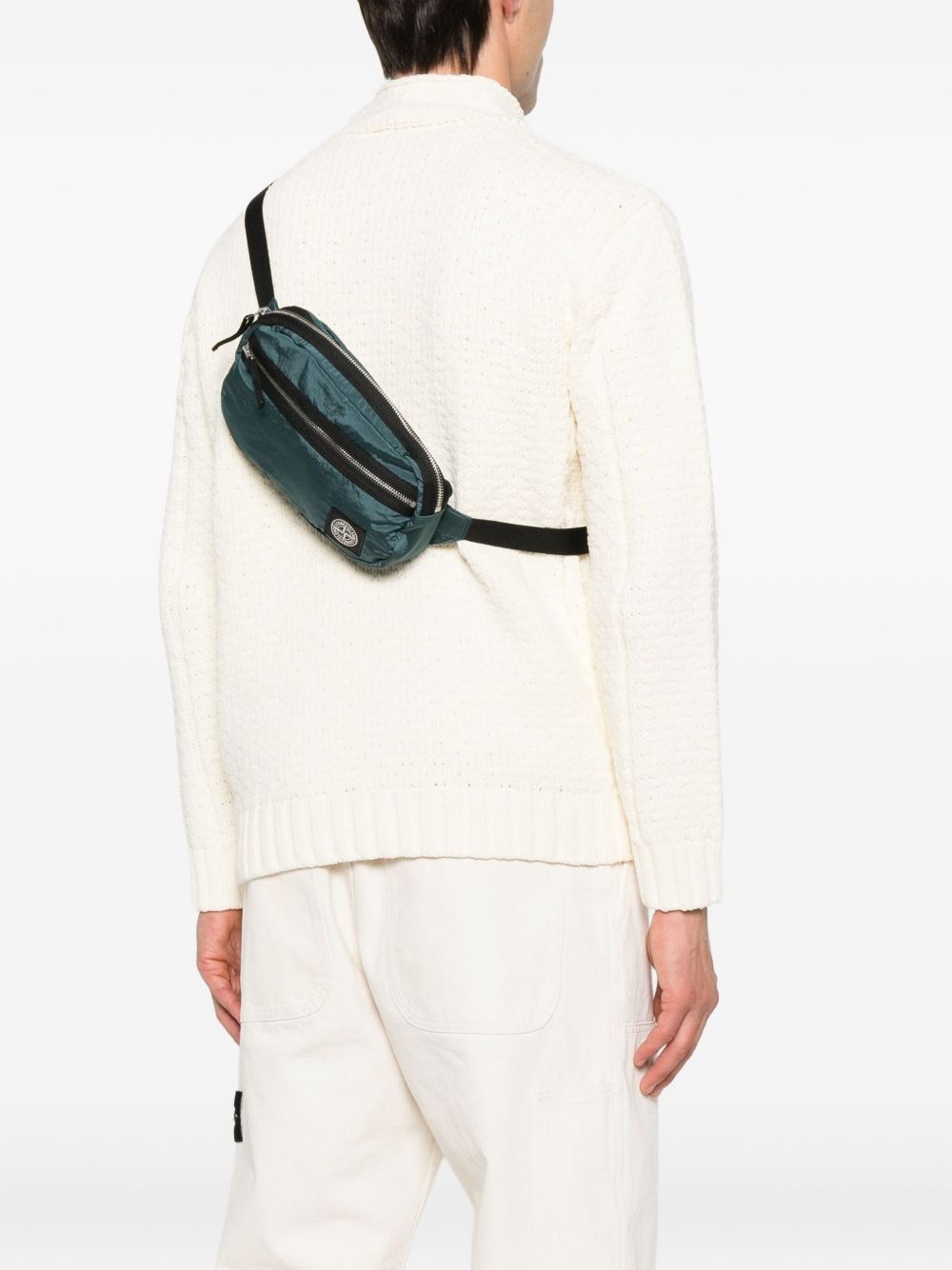 Compass-patch belt bag - 2