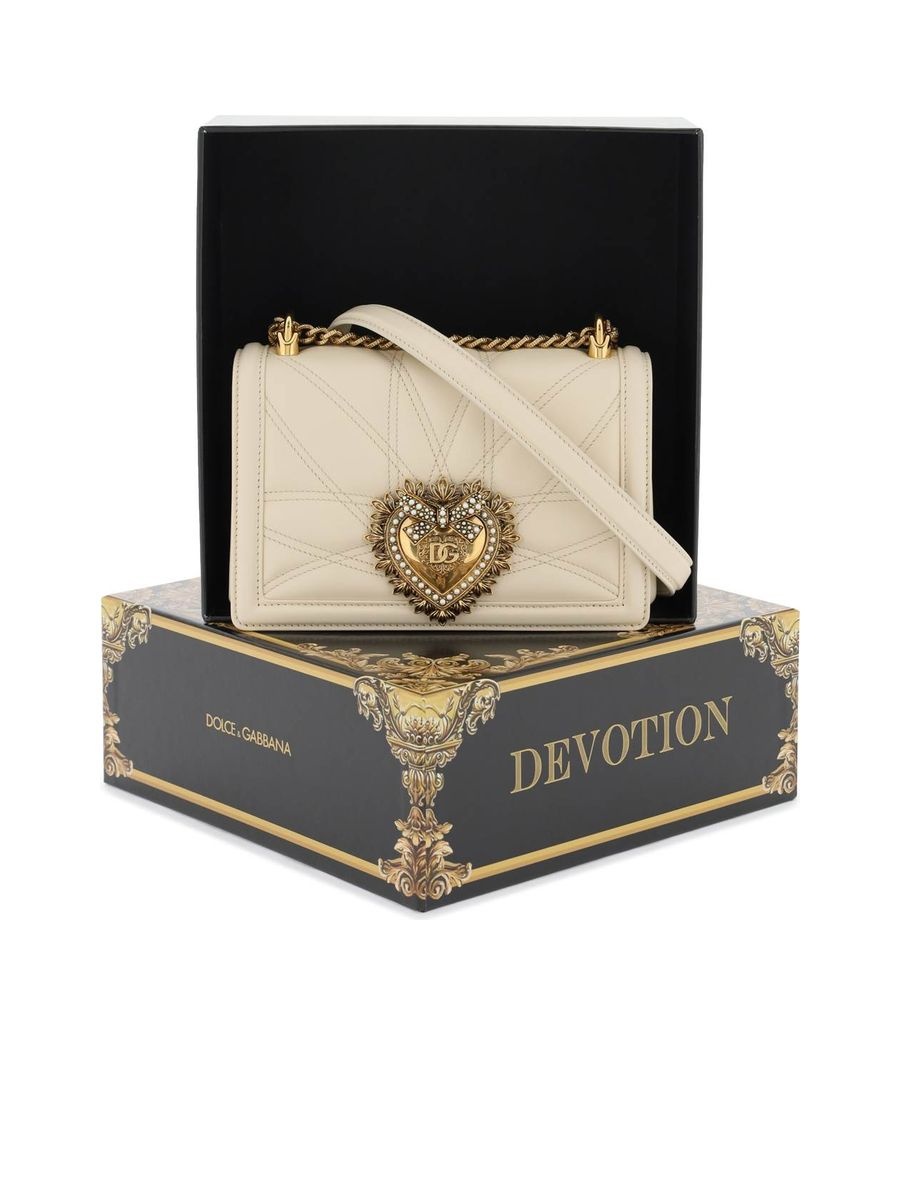 Medium Devotion Bag in Quilted Nappa Leather - 3