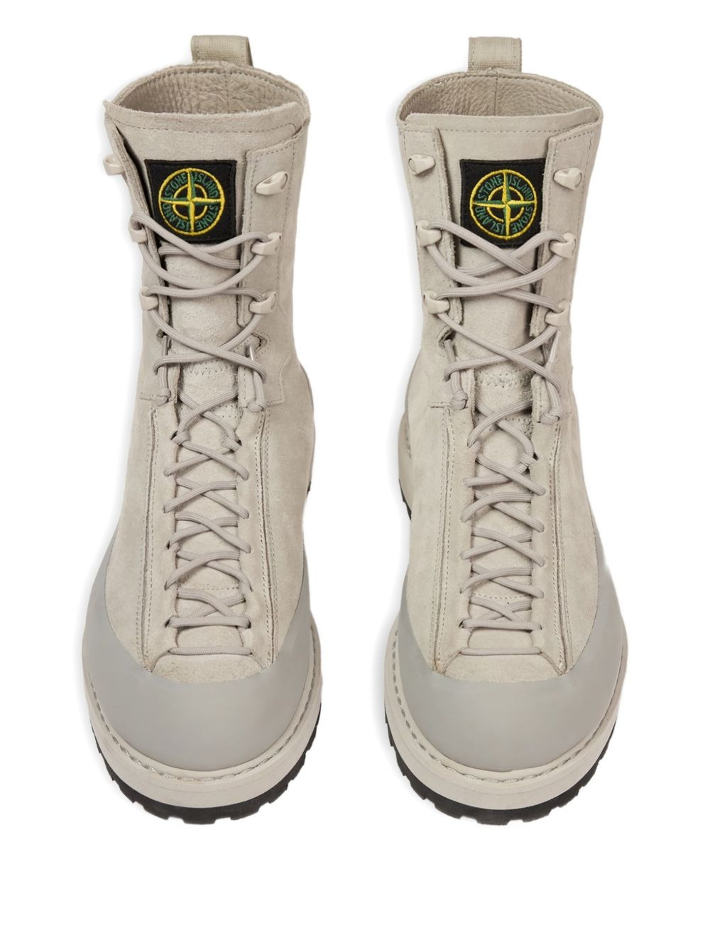 lace-up leather boots - 3