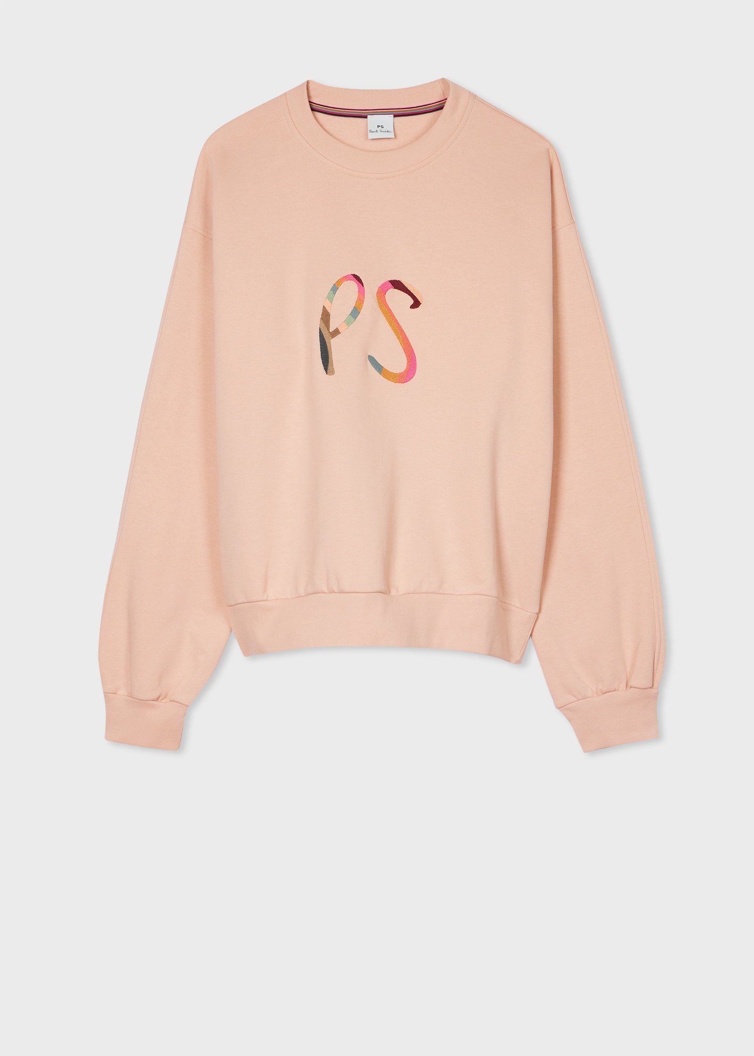 Women's Pale Camel 'Swirl' Logo Sweatshirt - 1