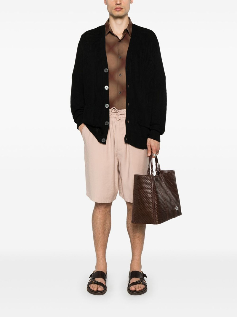 EMPORIO ARMANI peace sign-motif shorts outlook