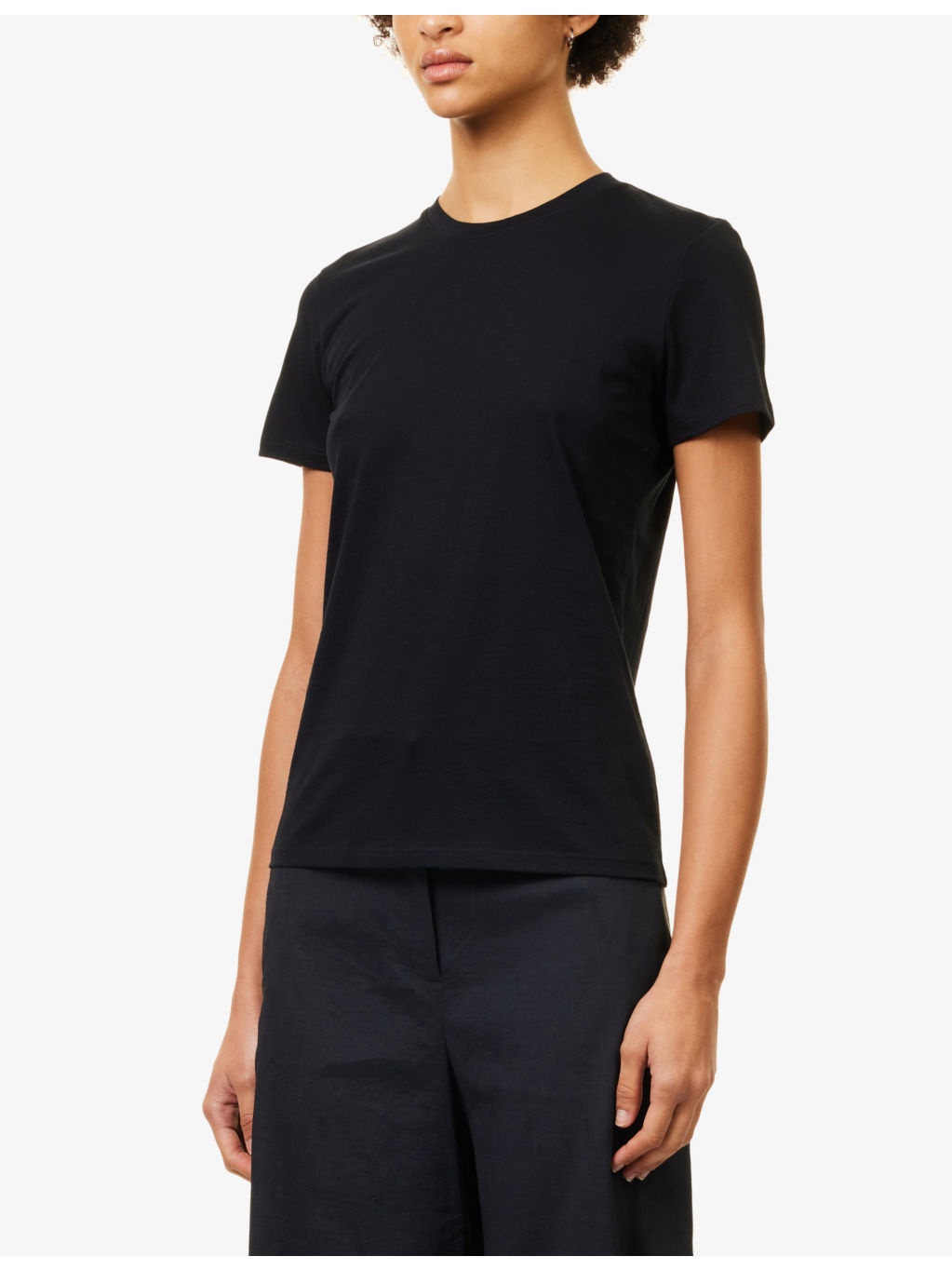 Essential round-neck cotton-jersey T-shirt - 3
