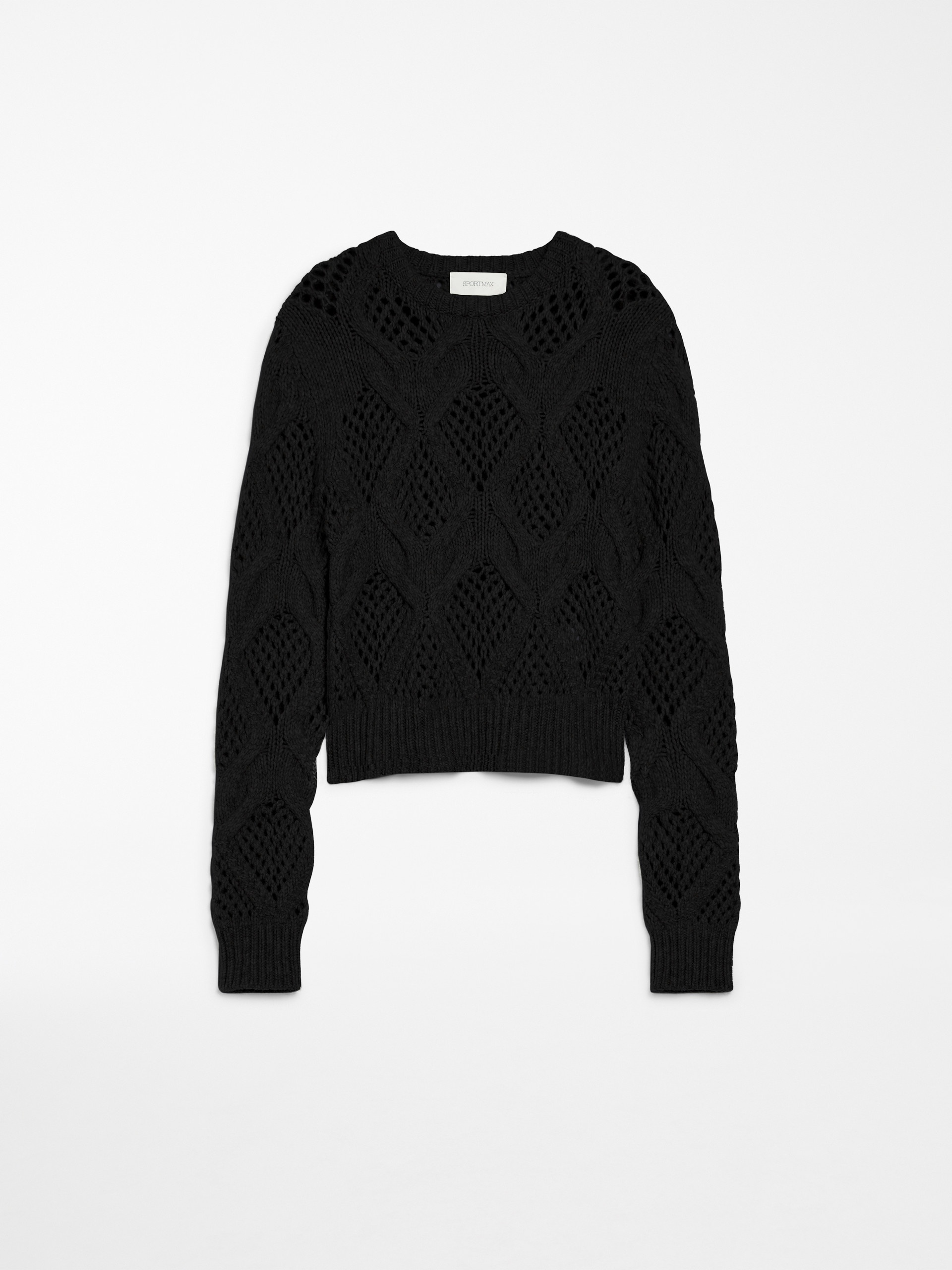 NARVEL Diamond-knit crew-neck sweater - 1