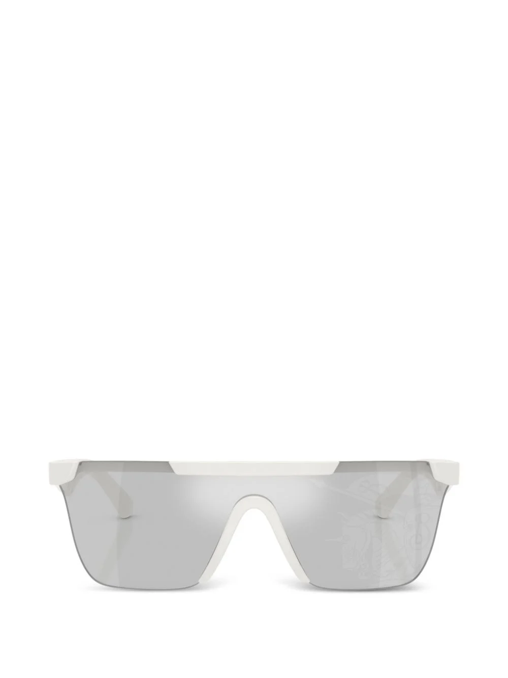geometric-frame sunglasses - 1