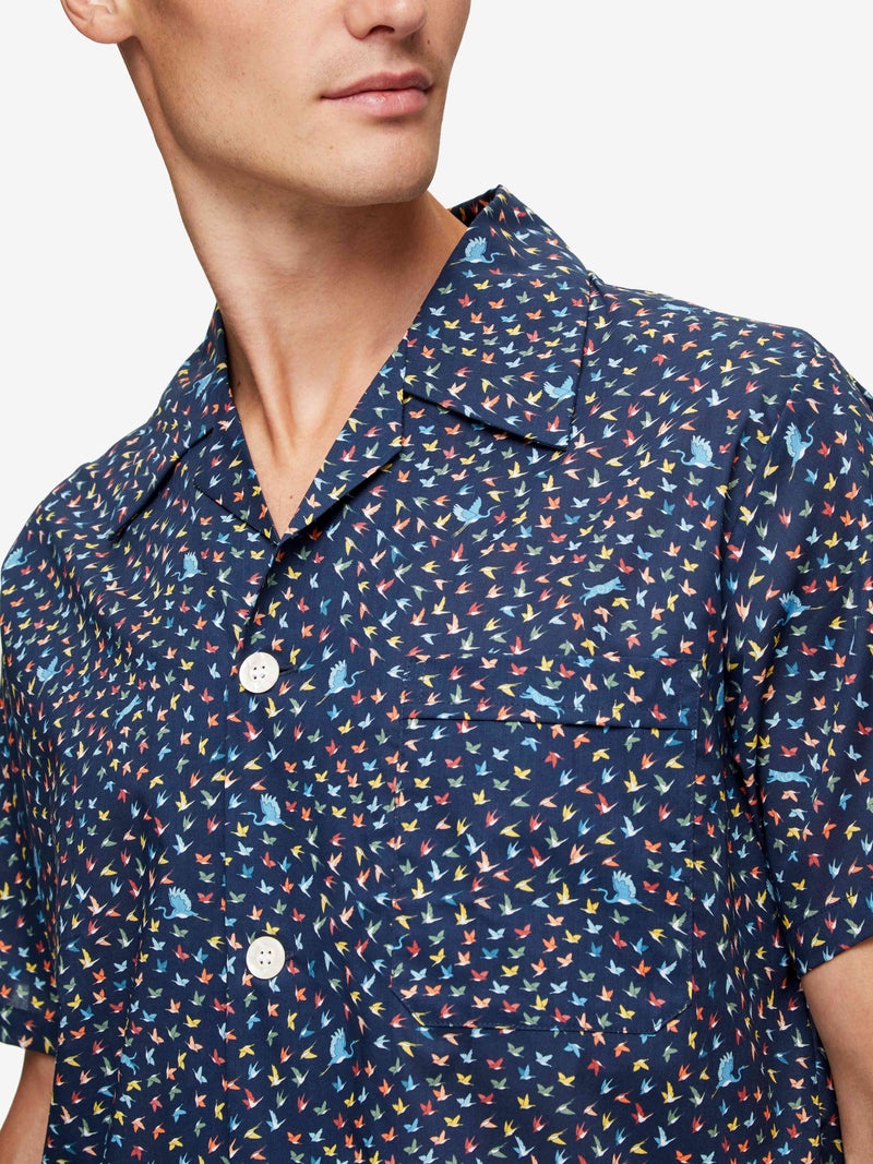 Men's Short Pyjamas Ledbury 58 Cotton Batiste Multi - 6