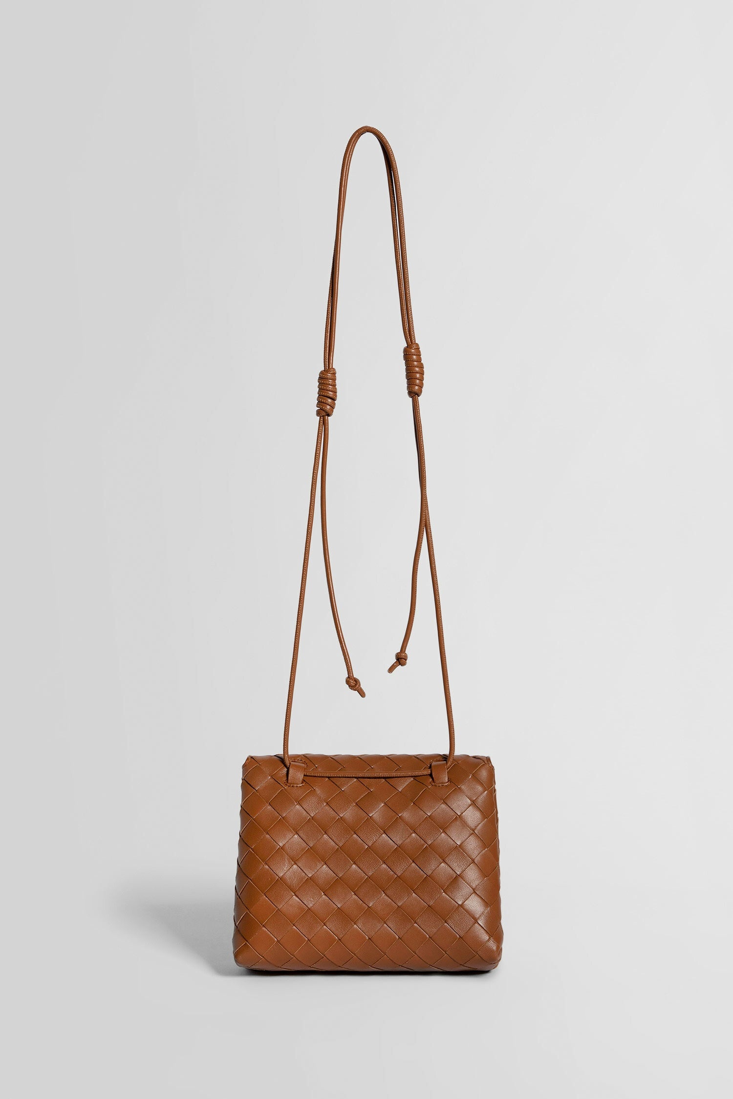 BOTTEGA VENETA WOMAN BROWN SHOULDER BAGS - 3