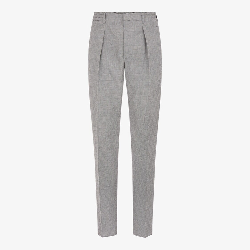 Multicolor wool pants - 1