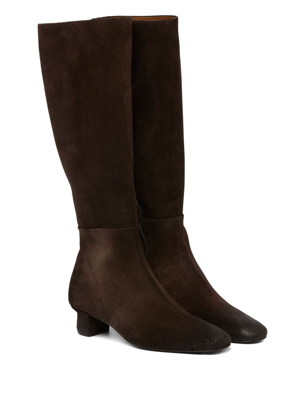suede knee-high boots - 2