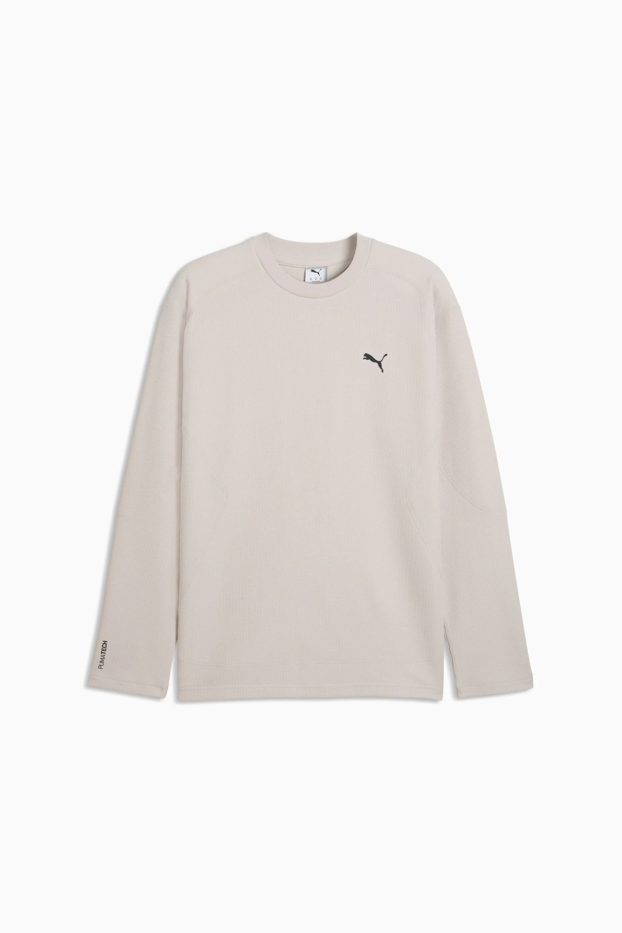 PUMATECH Men's Relaxed Waffle Long Sleeve Tee - 1