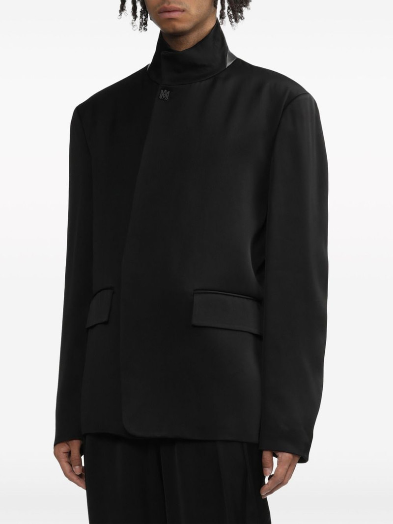 stand-up collar blazer 3