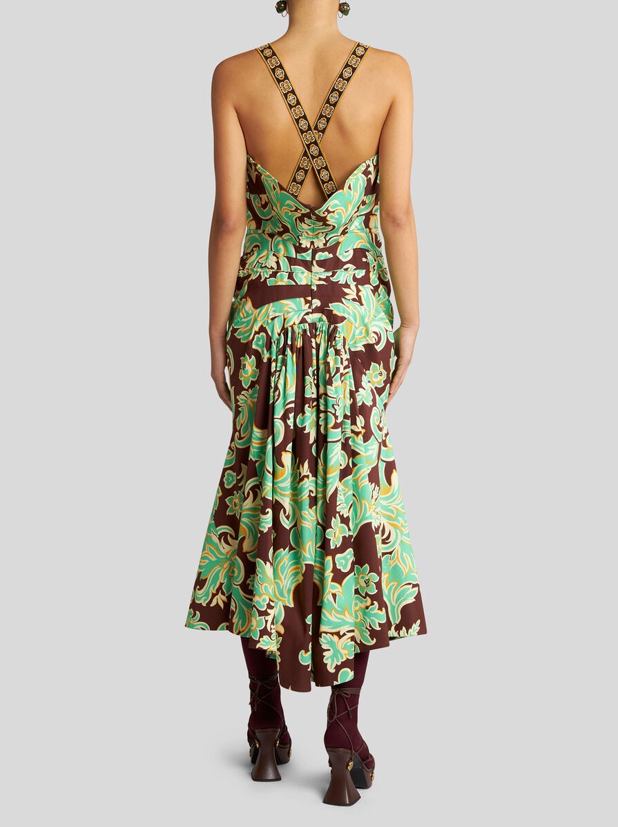 Etro PRINTED COTTON DRESS | REVERSIBLE