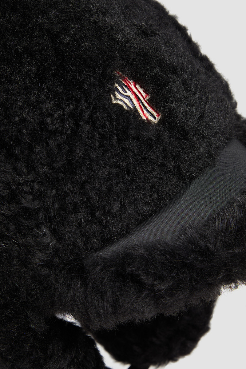 Padded Shearling Aviator Hat 3