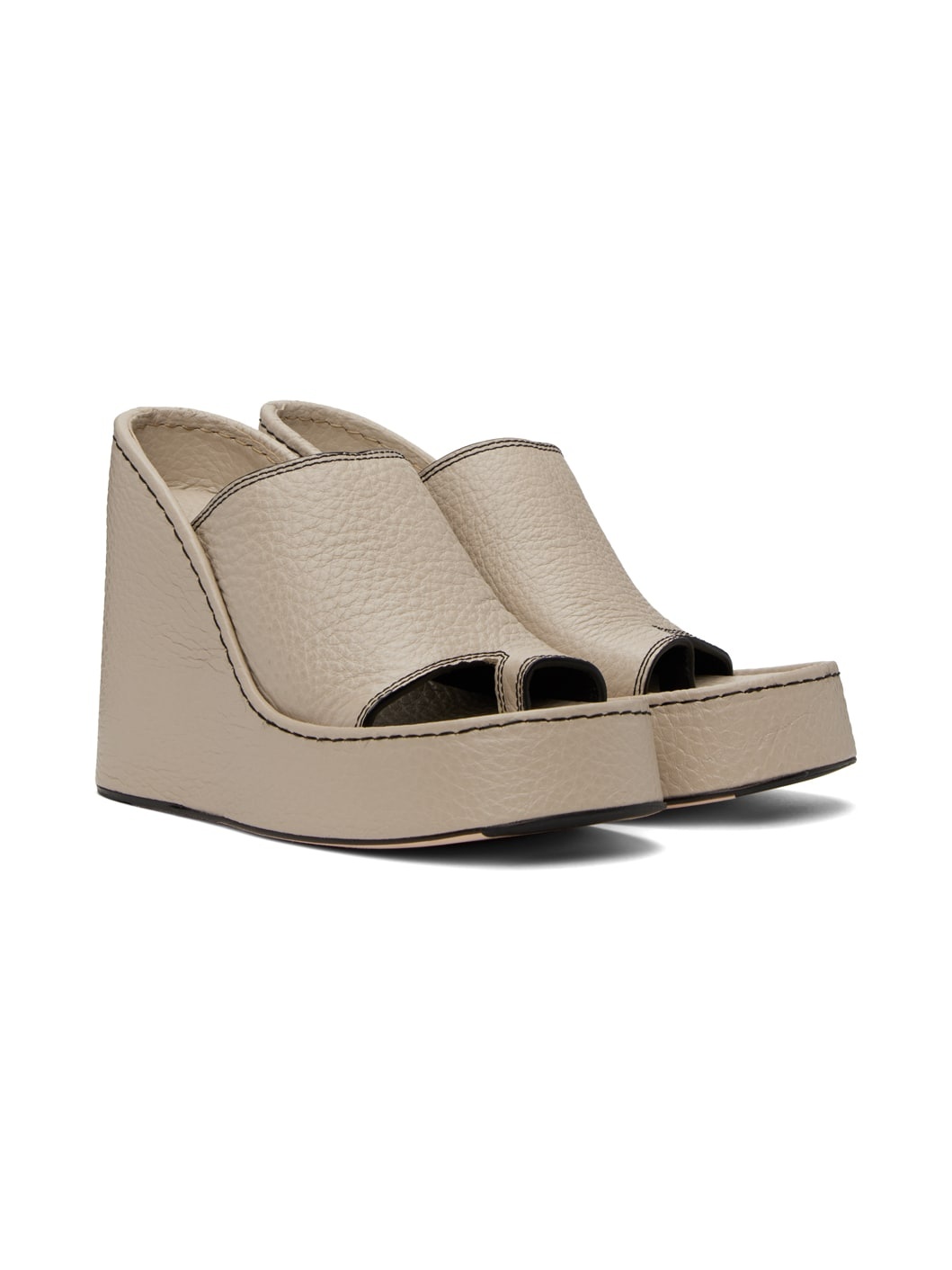 Taupe Thais Sandals - 4
