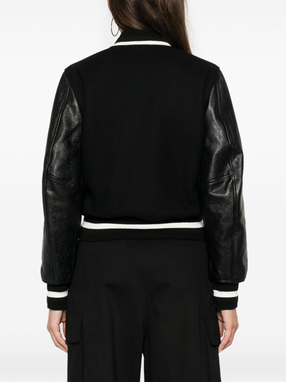 4G-embroidered bomber jacket - 4