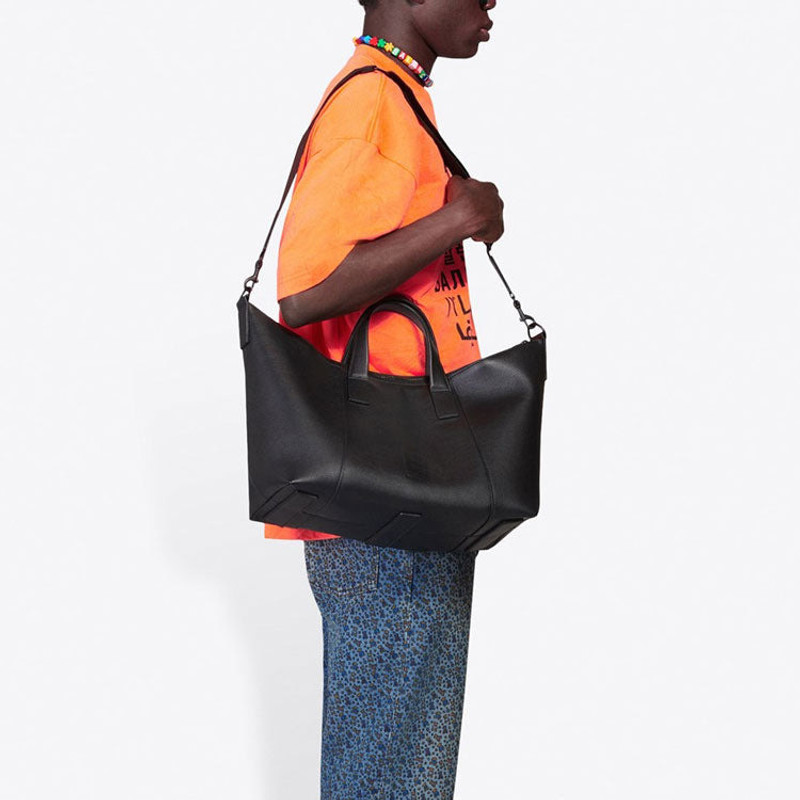 Balenciaga Languages Logo T-Shirt 'Orange Black' 641614TJVI37513 6