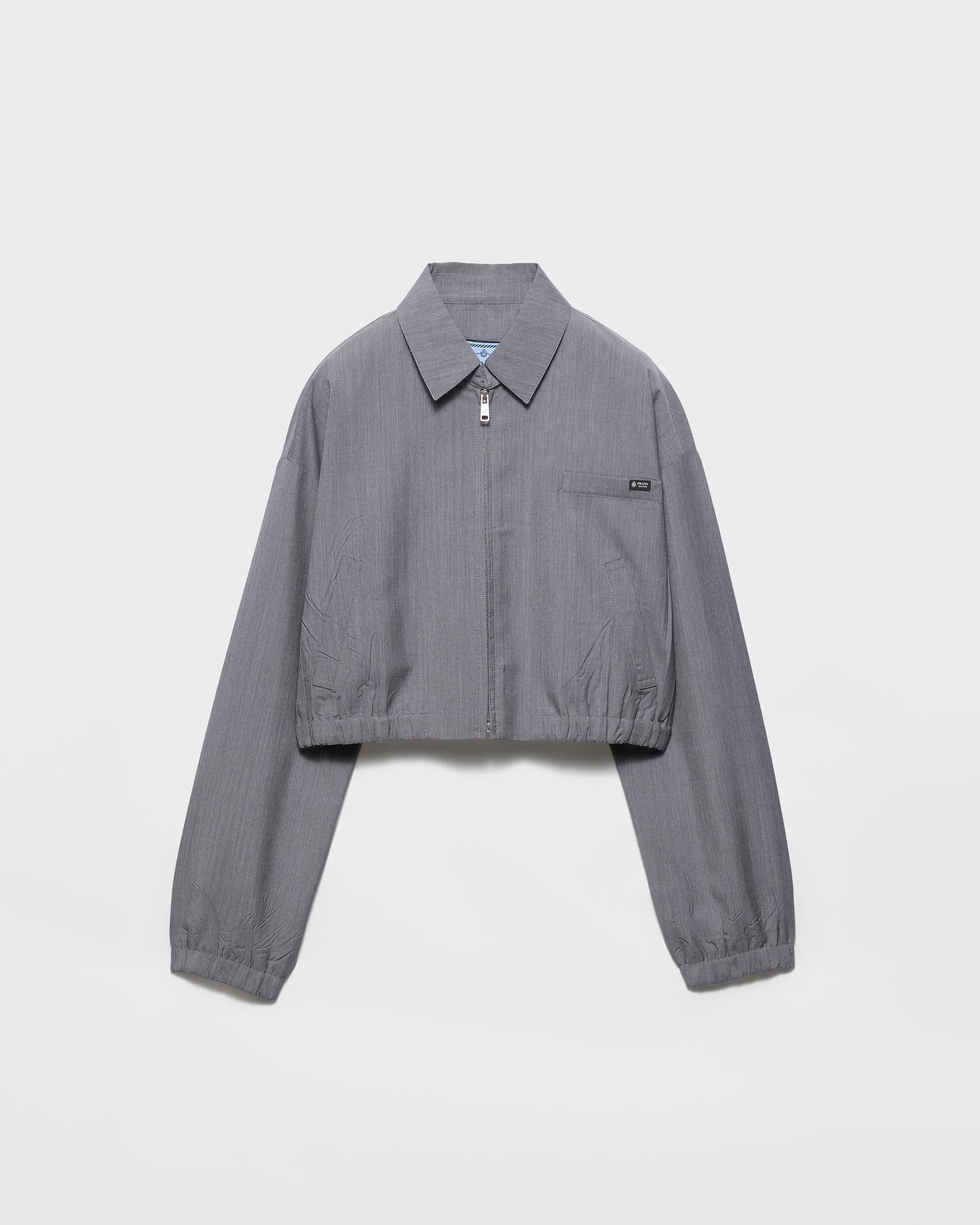 Light mohair blouson jacket - 1