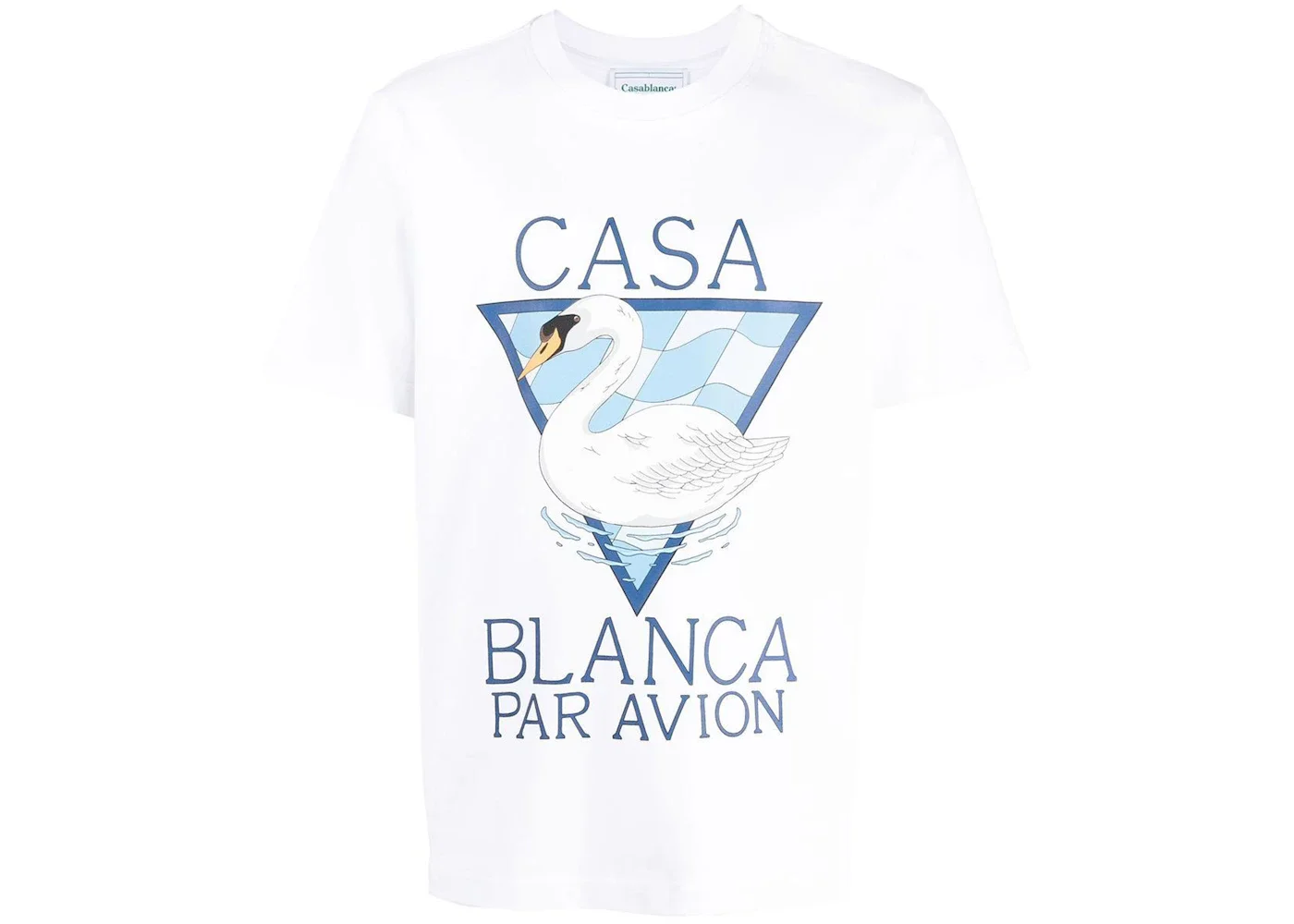 Casablanca Par Avion Screen Printed T-shirt White/Multi - 1