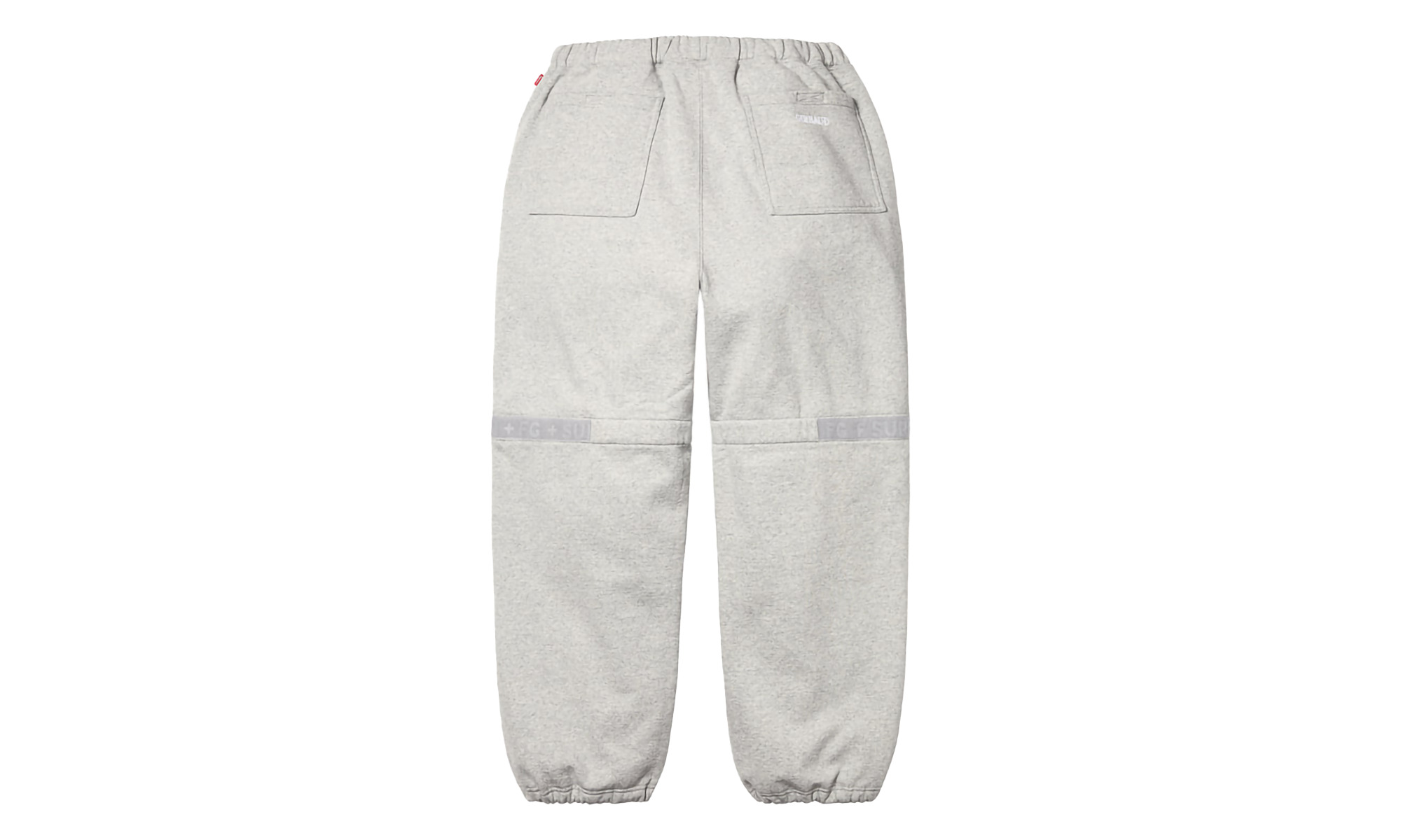 Marithé+François Girbaud Shuttle Tape Sweatpants "SS25 - Heather Grey" - 2