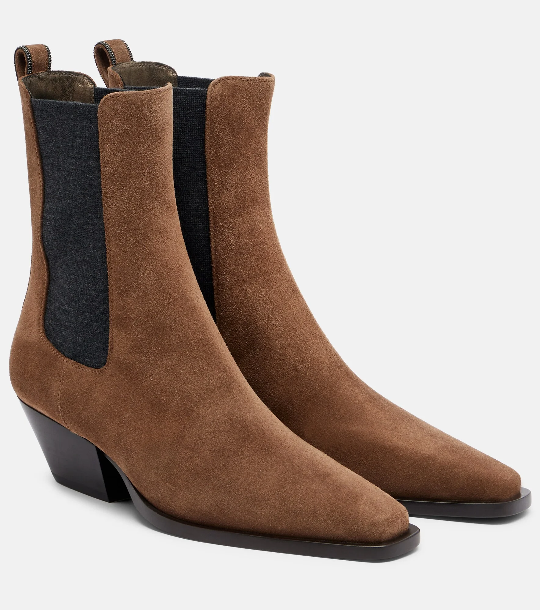 Monili suede Chelsea boots - 1