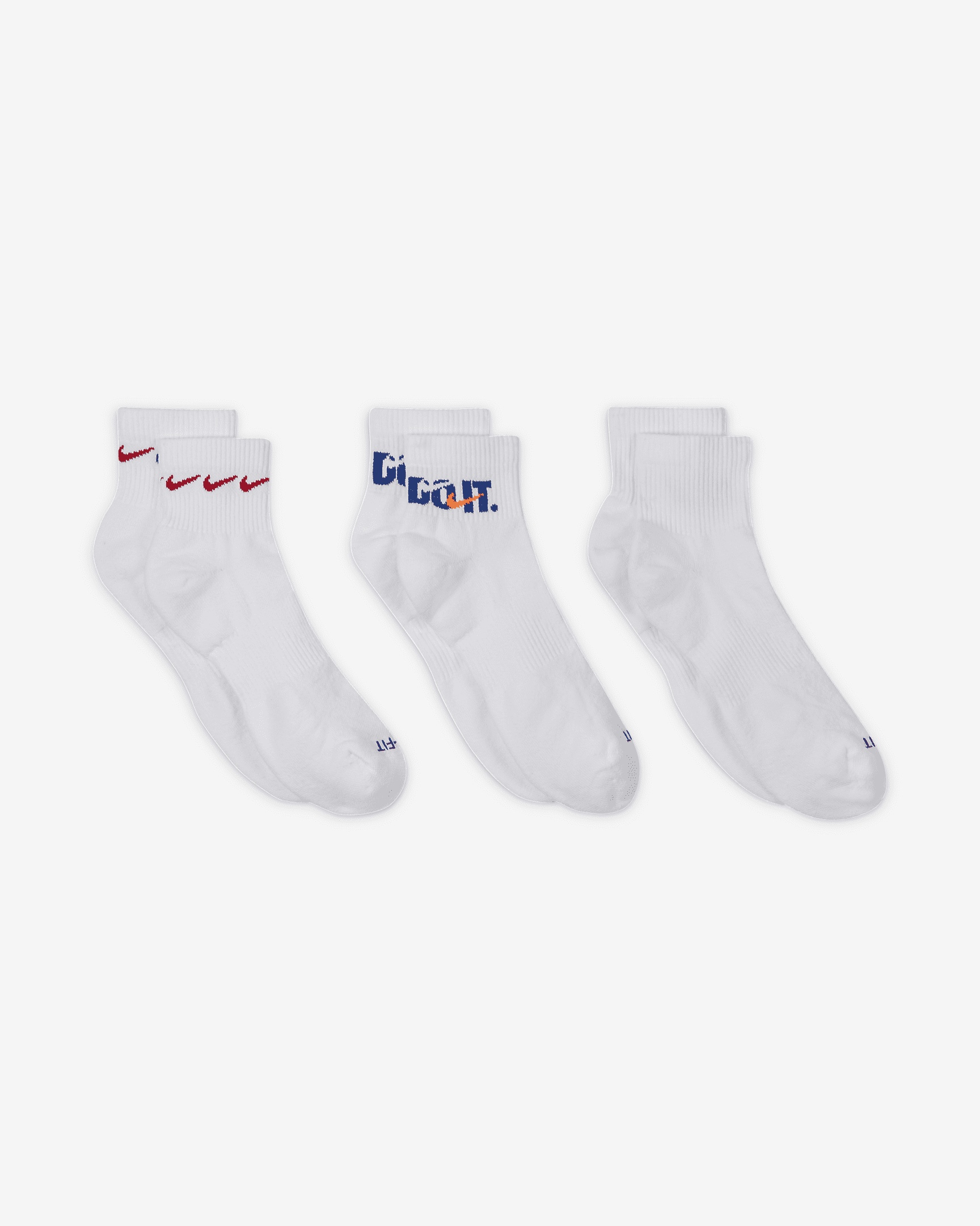 Nike Everyday Plus Cushioned Training Ankle Socks (3 Pairs) - 2