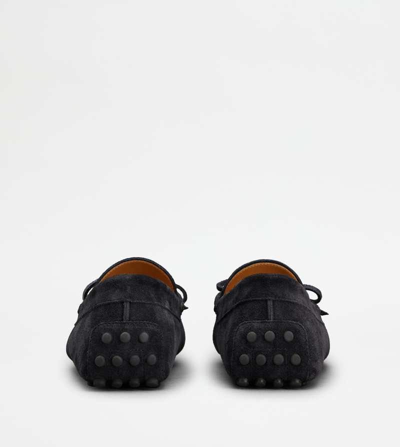 Tod's GOMMINO LOAFERS IN SUEDE - BLUE outlook
