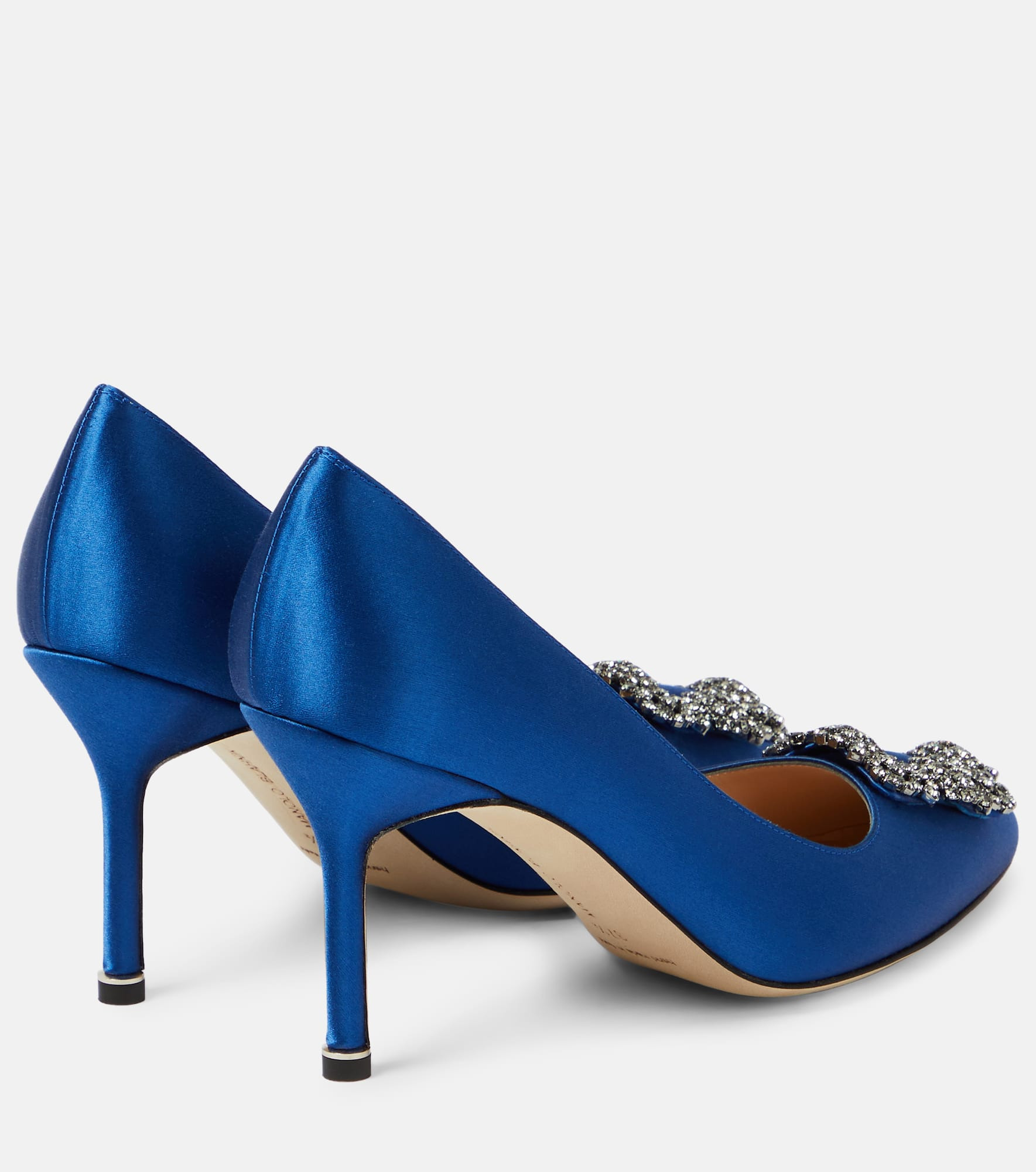Hangisi 90 embellished satin pumps - 3