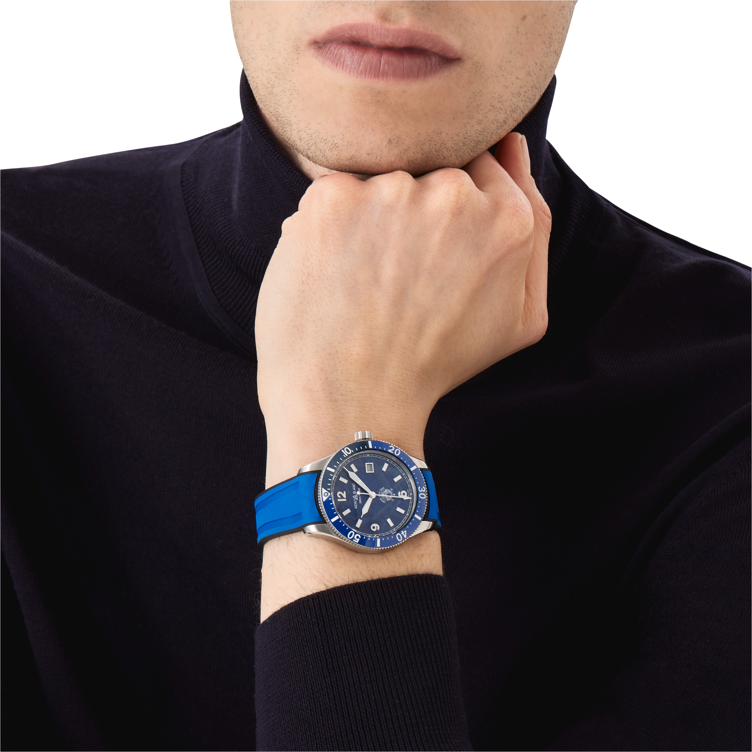 Montblanc 1858 Iced Sea Automatic Date - 5