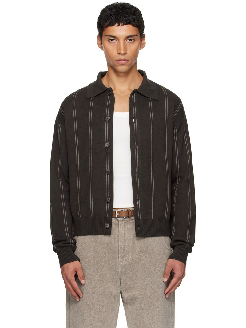 Brown Formal Cardigan 1