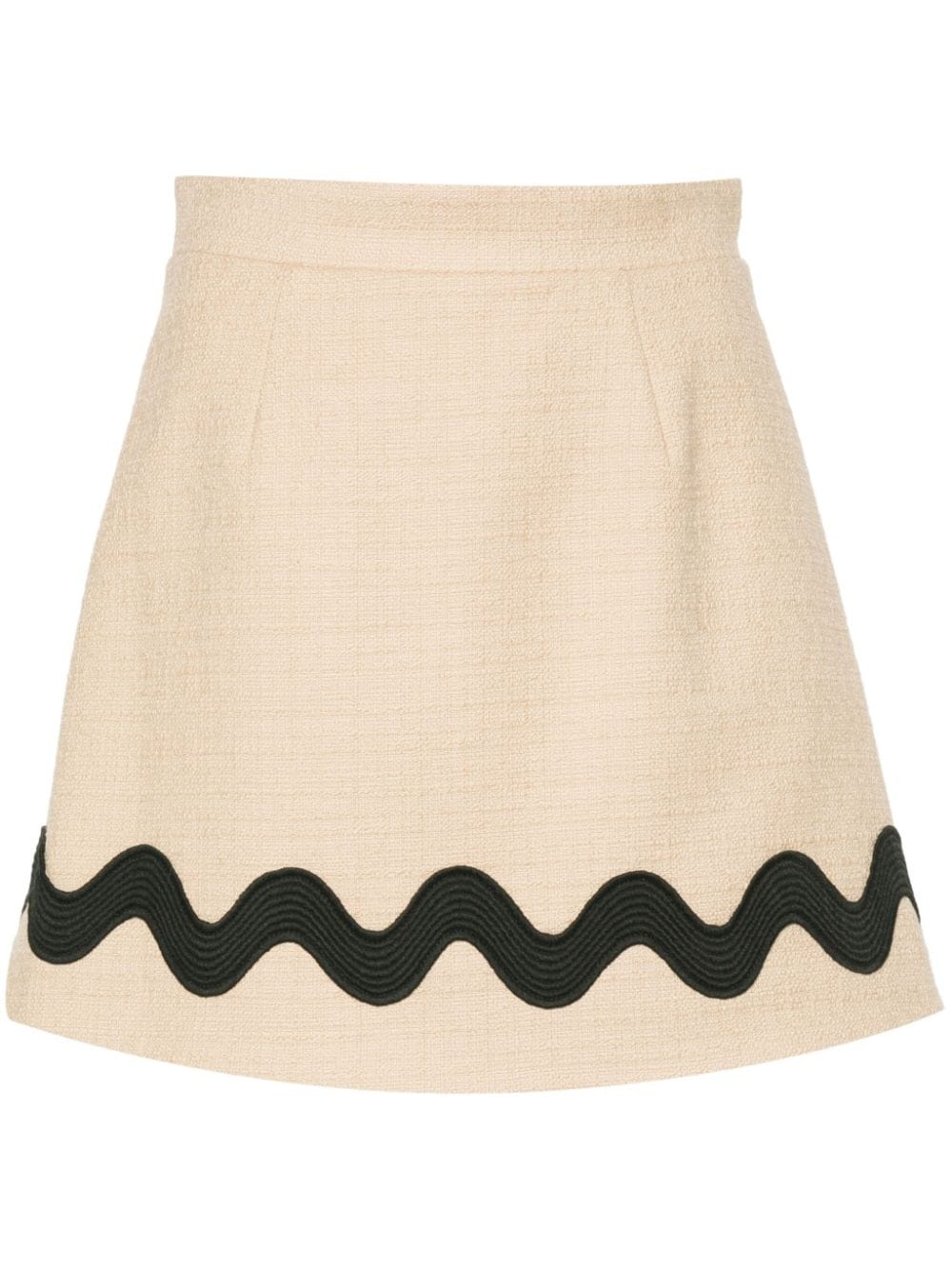 Iconic tweed mini skirt - 1